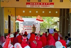 Silaturahmi Dan Lomba Peringatan Kemerdekaan HUT RI Ke-78 Bersama Kordinator Majelis Taklim